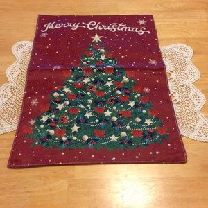Holiday Home Decor, Christmas Tree Garden Flag, new item